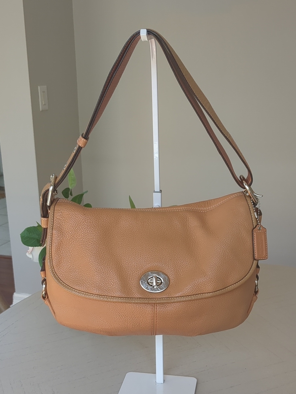Coach Legacy Leather Flap Convertible Shoulder/Crossbody Bag – Style F15170